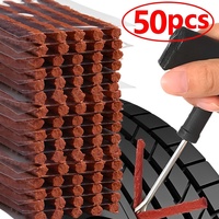 Bandes de Réparation en Caoutchouc sans Chambre à Air, Johonneur de Colle pour Voiture, Moto, Vélo, Outils de Réparation de Crevaison, Accessoires, 5/50 Pièces 1